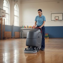gemini-2.5-flash-image_A_professional_female_cleaning_staff_member_using_a_cleaning_machine_use_the_att-0